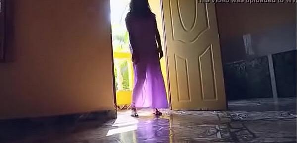  Desi girl in transparent nighty boobs visible